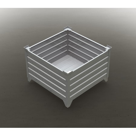 Topper Industrial 51009-X 43.5 L, 43.5 in W, 29.5 H, Steel, Telegray 2 51009-X